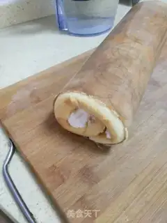 Make Original cream cake roll step 14