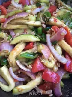 Make Fish, pork and eggplant step 9