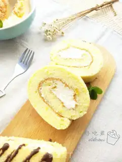 Make Original cream cake roll step 15