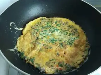 Make Three-colour vegetable fried eggs step 7