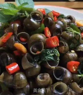 Make Mint snails step 12