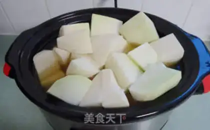 Make Korean radish oxen step 8