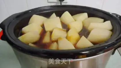 Make Korean radish oxen step 9