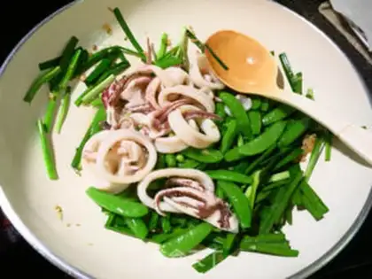 Make Time squid rings step 4