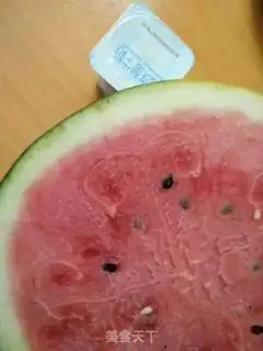 Make Summer drink. Watermelon yogurt cup step 0