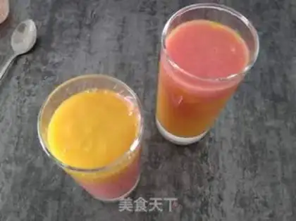 Make Summer hot fruit and vegetable juice step 6