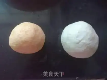 Make Two colored rolls step 3
