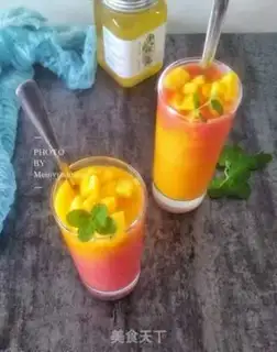 Make Summer hot fruit and vegetable juice step 7