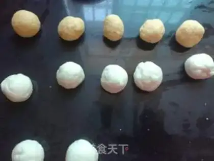 Make Two colored rolls step 5