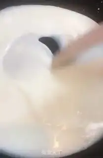 Make Cucumber milk freeze step 5
