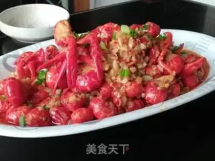 Make Garlic lobster step 1