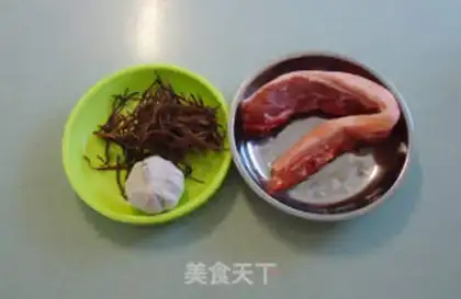 Make Gold needle mushroom vapouring ribs step 0