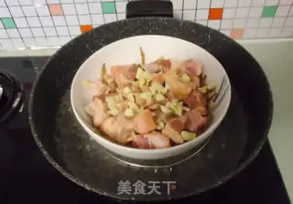 Make Gold needle mushroom vapouring ribs step 6