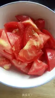 Make Tomato fried eggs step 0