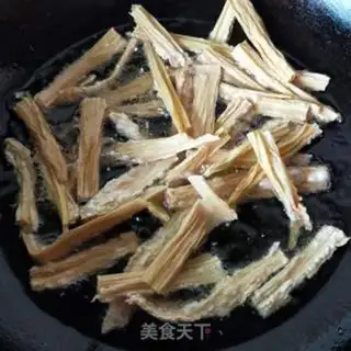 Make Fried fish scabs step 5