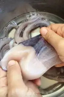 Make Squid rice step 0