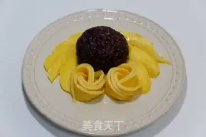 Make Coconut mango rice step 5