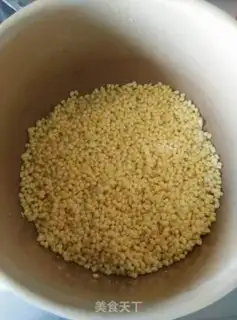 Make Green bean cake step 2