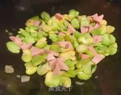 Make Scrambled ham step 8