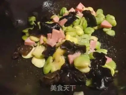 Make Scrambled ham step 9