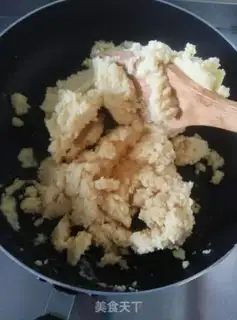 Make Green bean cake step 6