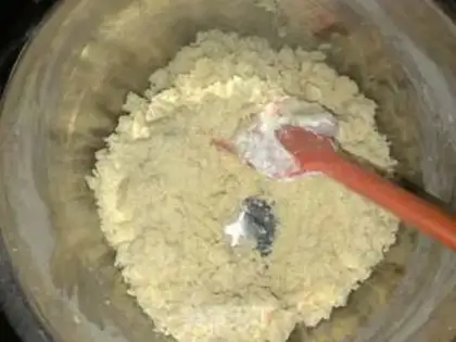 Make Pumpkin eggcake step 6