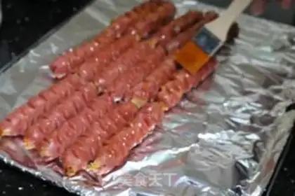 Make Baked sausage step 2