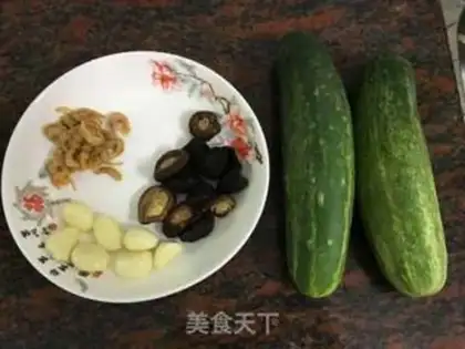 Make Mushroom cucumber step 0