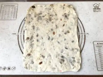 Make raisin nut breadstick step 8