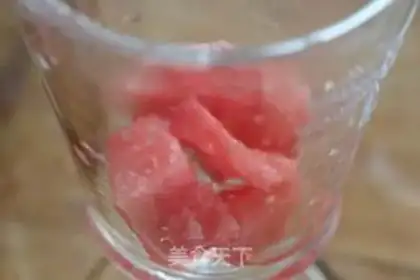 Make Mango watermelon juice step 3