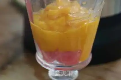 Make Mango watermelon juice step 4