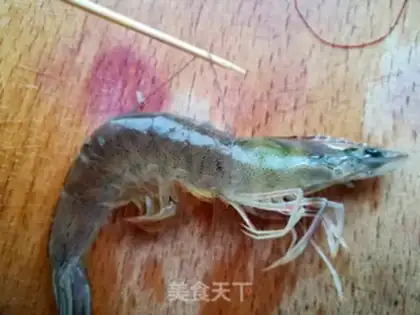 Make Shrimp string step 1