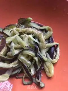Make A hand tore with eggplant step 2