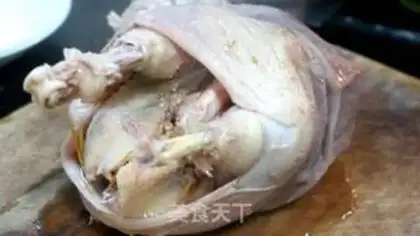 Make Pig belly chicken step 2