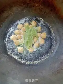 Make cucumber chickenball soup step 7