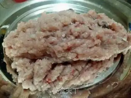 Make Fresh fish dumplings step 2
