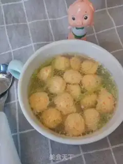 Make cucumber chickenball soup step 8