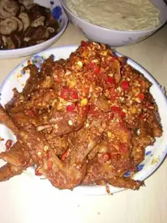 Make Spicy duck wings step 14