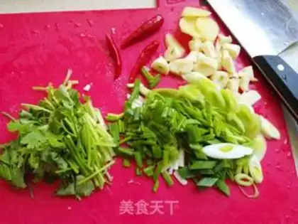 Make Chicken heart stew of potatoes step 1