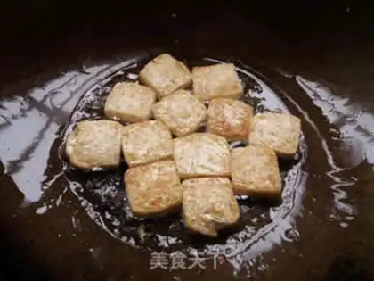 Make ♪ A tofu-burned wood ♪ step 2