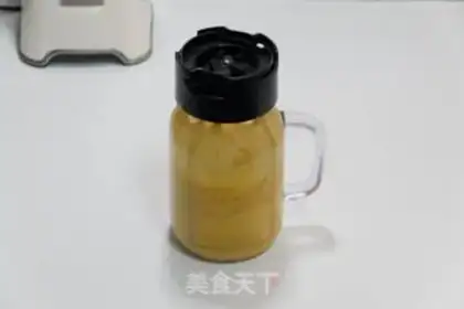 Make Mango coconut milk step 2