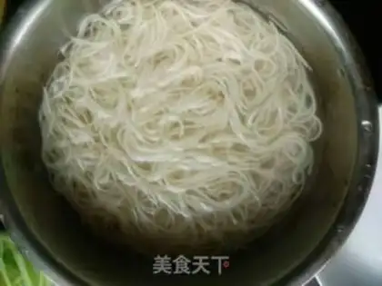 Make Cold noodles step 5