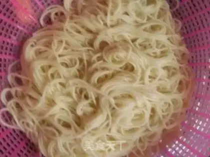 Make Cold noodles step 6