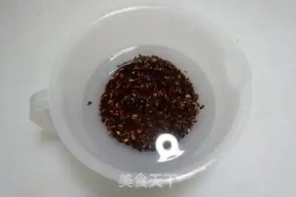 Make Mango black rice step 0