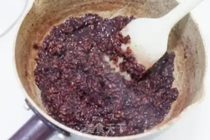 Make Mango black rice step 2