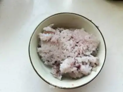 Make The rice is soybeans step 1