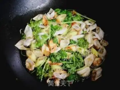 Make Burning sea cucumber step 5
