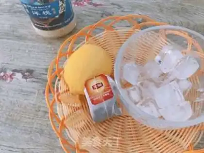 Make Lemon iced tea step 0