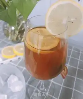 Make Lemon iced tea step 5