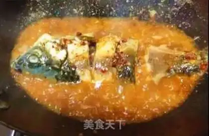 Make Spicy mackerel step 2